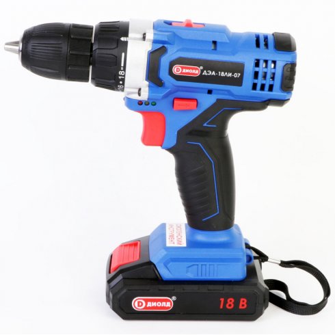Дрель-шуруповерт Диолд ДЭА-18ЛИ-07