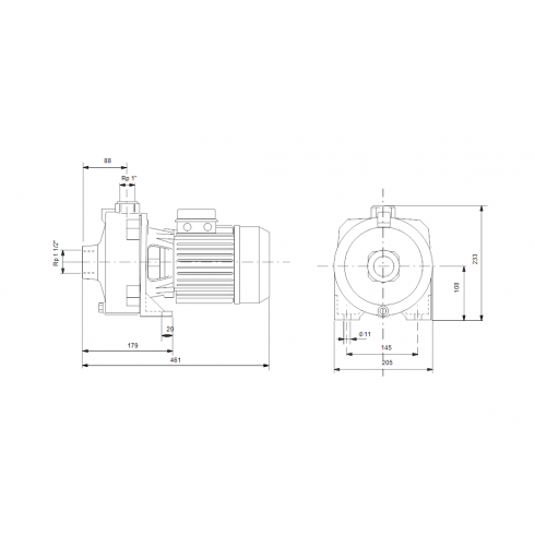 Насос Grundfos NS 6-40