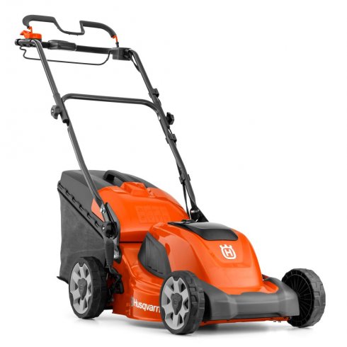 Газонокосилка аккумуляторная Husqvarna LC 141iV KIT (+зарядное QC80, акб Bli20)