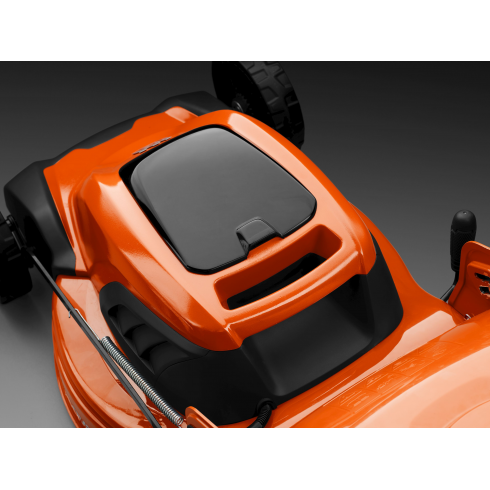 Газонокосилка аккумуляторная Husqvarna LC 141iV KIT (+зарядное QC80, акб Bli20)