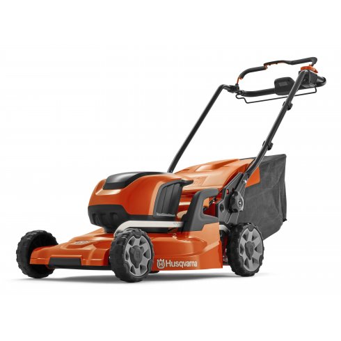 Газонокосилка аккумуляторная Husqvarna LC 347iVX KIT (+зарядное QC330, акб BLi200)