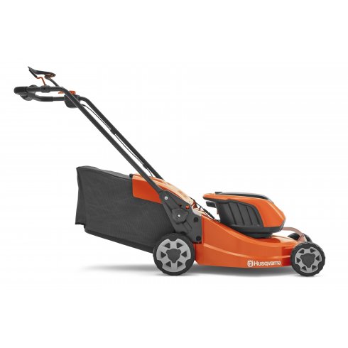 Газонокосилка аккумуляторная Husqvarna LC 347iVX KIT (+зарядное QC330, акб BLi200)