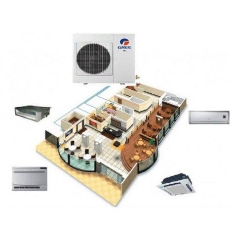 Наружный блок Gree GWHD(21)NK3KO (3 порта)