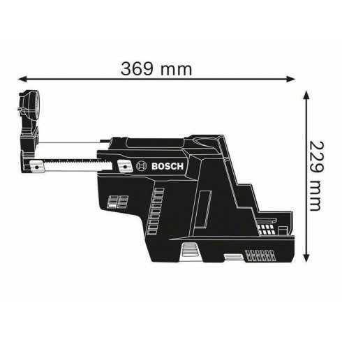 Система пылеудаления Bosch GDE 18V-16 (1600A0051M)