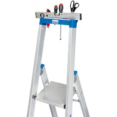 Стремянка Krause Stabilo 12 ступеней с роликами (124678)