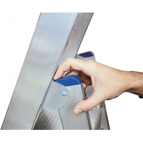 Стремянка Krause Stabilo с роликами 5 ступеней (124623)