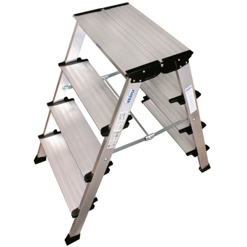 Стремянка Krause Treppo 2x4 ступени (126047)