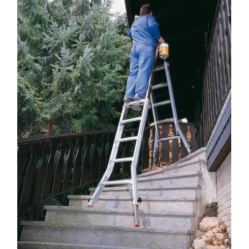 Лестница-стремянка Krause TeleVario 4x5 ступеней (129987)