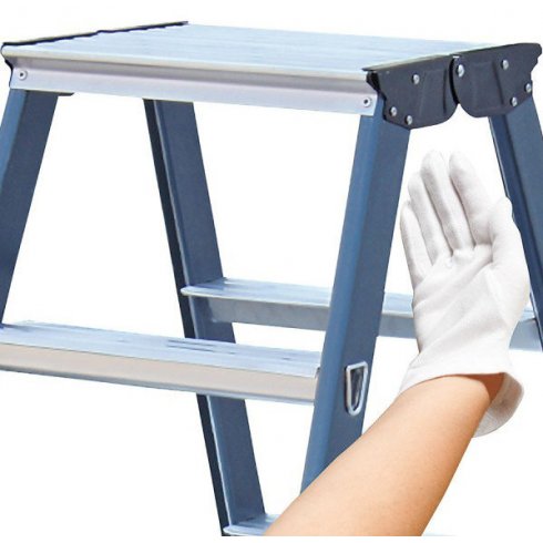 Стремянка Krause Sepro D 2x5 ступеней (125828)