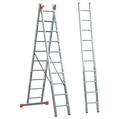 Лестница-стремянка Krause Tribilo 3x10 ступеней (129765)