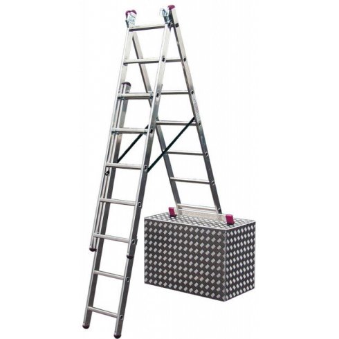 Лестница-стремянка Krause Corda 3x11 ступеней (013422)