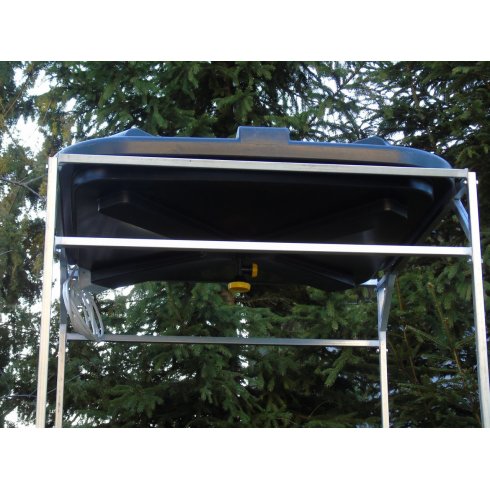 Каркас душа усиленный с баком Росток 200 л с подогревом