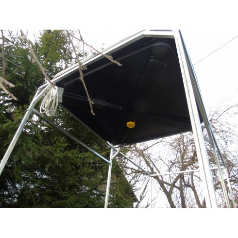 Каркас душа усиленный с тамбуром с баком Росток 200 л без подогрева