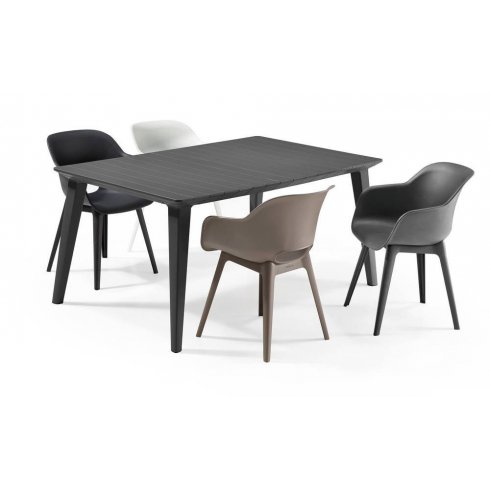 Стул Keter Plastic Akola Cup Chair (капучино) 235827