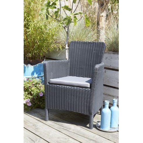 Кресло Keter Plastic Trenton (графит) 226453