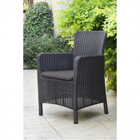 Кресло Keter Plastic Trenton (графит) 226453