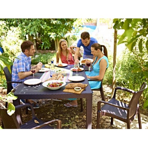 Стол Keter Plastic Melody (коричневый) 230667