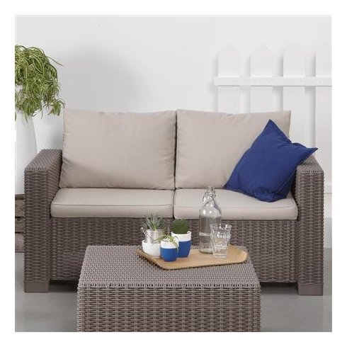 Набор мебели Keter Plastic California 2 Seater (коричневый) 192591