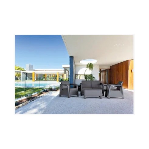 Набор мебели Keter Plastic Bahamas Set (графит) 230686