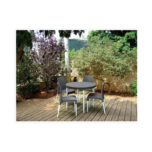 Набор мебели Keter Plastic Jersey Set (коричневый) 230679