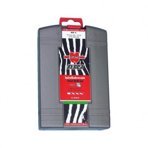 Набор сверл Wurth HSCO DIN 338 тип RW