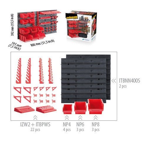 Органайзер для инструментов Prosperplast Orderline NTBNP4-R395