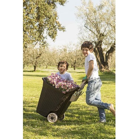 Тележка садовая Keter Plastic Kart 76L 70201