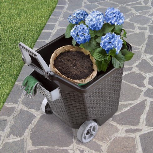 Тележка садовая Keter Plastic Kart 76L 70201