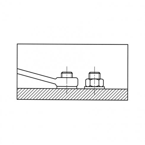 Ключ комбинированный с трещоткой Wurth Multi