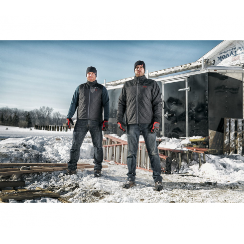 Куртка пуховая с подогревом Milwaukee M12 HJP-0 2XL