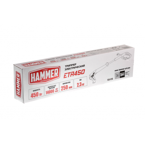 Триммер электрический Hammer Flex ETR450