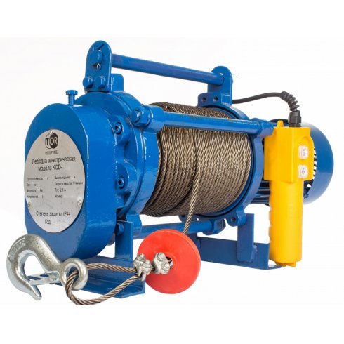 Лебедка электрическая TOR CD-300-A (114033)