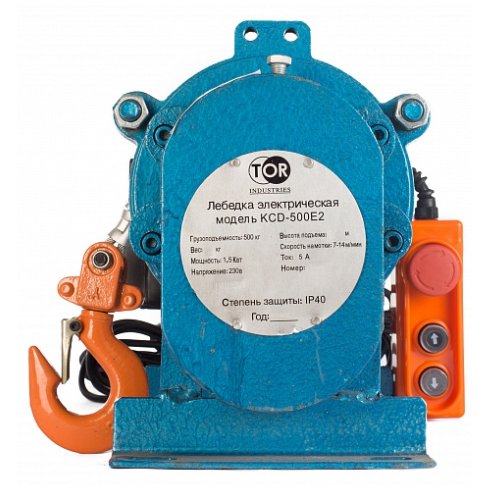 Лебедка электрическая TOR CD-500-A (1140570)