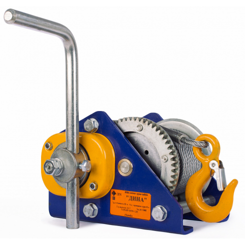 Лебедка ручная TOR Дина-2 Г/П 500 L-40М (5004050)