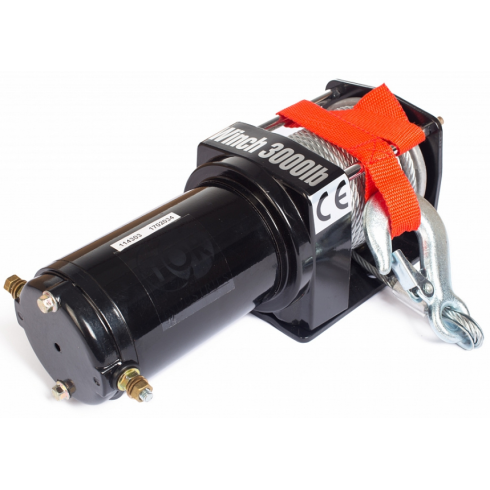 Лебедка автомобильная TOR 12 V P3000-1A (114303)
