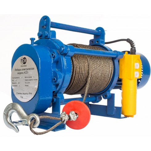 Лебедка электрическая TOR ЛЭК-300 E21 (1002129)