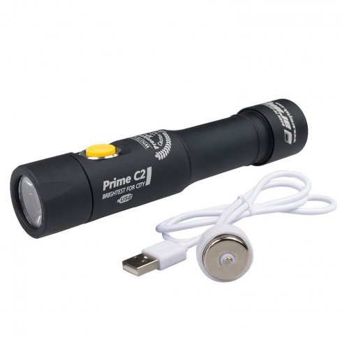 Фонарь Armytek Prime C2 Magnet USB (белый свет)+18650 Li-Ion