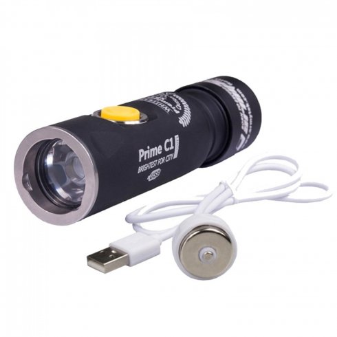 Фонарь Armytek Prime C1 Pro XP-L Magnet USB (теплый свет)+18350 Li-Ion