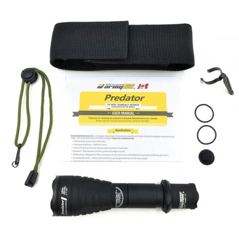 Фонарь Armytek Predator v3 XP-E2 (красный свет)