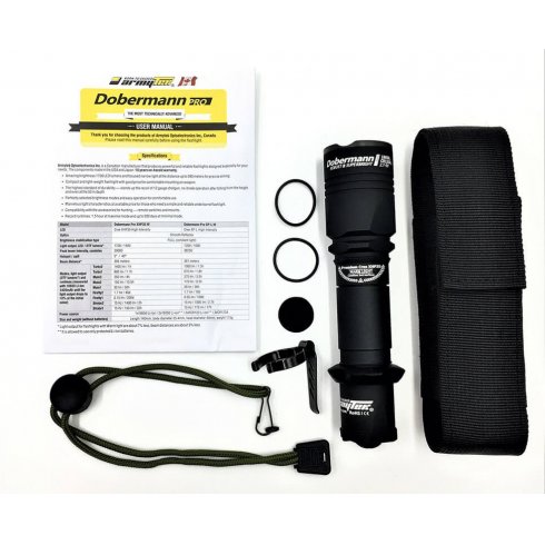 Фонарь Armytek Dobermann Pro XHP35 (теплый свет)