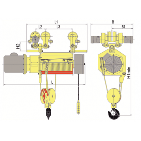 Таль РусТальКран ТЭ 1000-551-10 т - 30 м