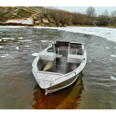 Алюминиевая лодка Wyatboat-430 DC
