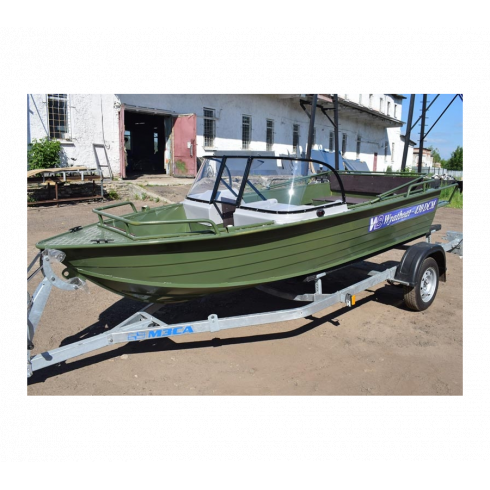 Алюминиевая лодка Wyatboat-430 DCM