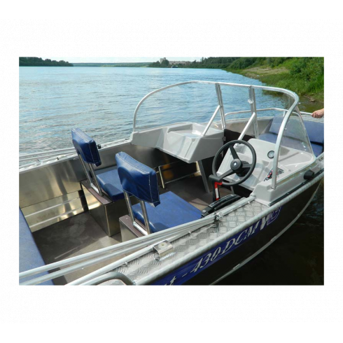 Алюминиевая лодка Wyatboat-430 DCM