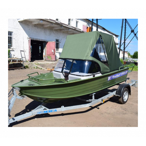 Алюминиевая лодка Wyatboat-430 DCM