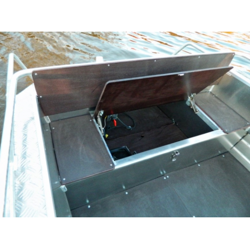 Алюминиевая лодка Wyatboat-430 Pro