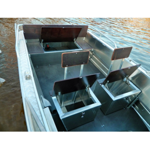 Алюминиевая лодка Wyatboat-430 Pro