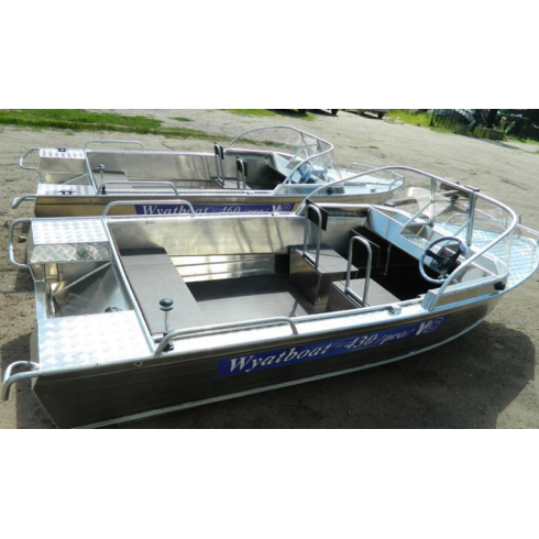 Алюминиевая лодка Wyatboat-430 Pro