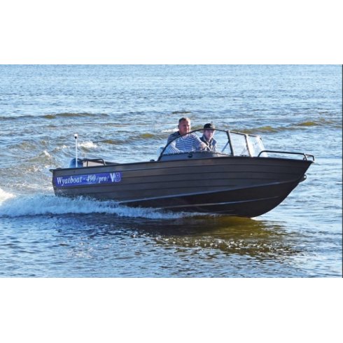 Алюминиевый катер Wyatboat-490 Pro