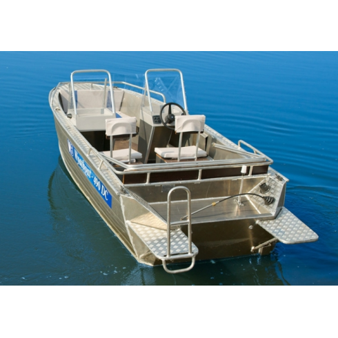 Алюминиевый катер Wyatboat-490 DC